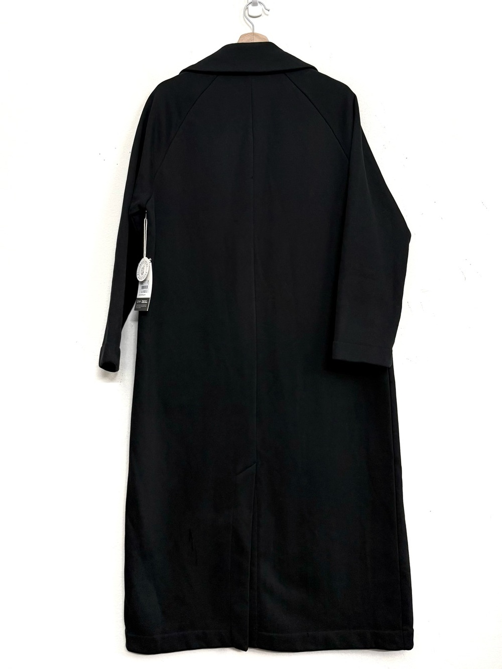 NWT Vuori Restore Trench Coat in Black Size S - Picture 12 of 17
